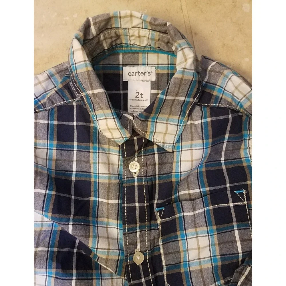 3-Boys‎ Long Sleeve Shirts Carter's & The Children Place Toddler 18-24months 2T